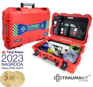 TRAUMAKIT PRO Modułowy Zestaw R1 - TLENOWY - Walizka