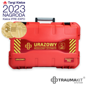 TRAUMAKIT PRO Modułowy Zestaw R1 - URAZOWY - Walizka (bez wyposażenia)