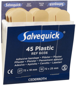Plaster plastikowy Cederroth Salvequick 45 szt.