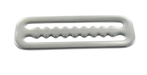 STOPER NURKOWY ZĄBKOWANY INOX A4 NA TAŚMĘ 50 MM