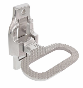 STOPIEŃ SKŁADANY 8244 110x55 mm RADŁKOWANY INOX A4