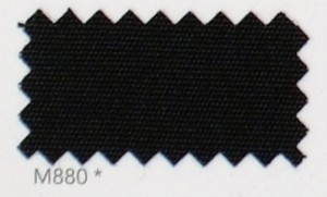 MATERIAŁ TKANINA AKRYL SZEROKOŚĆ 153 CM CZARNY M880 310g 1SZT=1MB