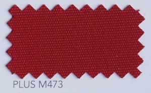 MATERIAŁ TKANINA AKRYL SZEROKOŚĆ 153 CM CZERWONY PLUS M473 330g 1SZT=1MB