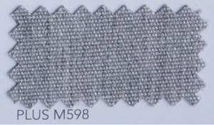 MATERIAŁ TKANINA AKRYL SZEROKOŚĆ 153 CM SZARY MELANŻ PLUS M598 330g 1SZT=1MB