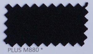 MATERIAŁ TKANINA AKRYL SZEROKOŚĆ 153 CM CZARNY PLUS M880 330g 1SZT=1MB