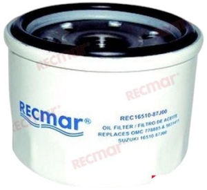 RM-REC16510-87J00 - FILTR OLEJU JOHNSON/EVINRUDE/SUZUKI 25/30/40/70HP