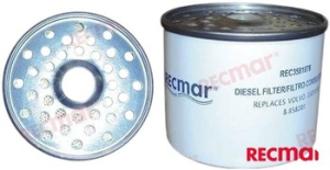 RM-REC3581078 - FILTR PALIWA VOLVO PENTA AQ120B, 125A/B/131A/140A