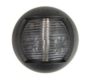 LAMPA NAWIGACYJNA OKRĄGŁA BIAŁA 135° DO ŁODZI