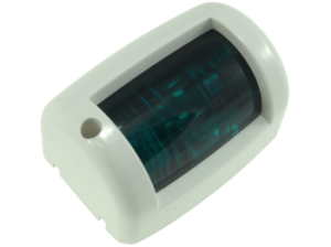 LAMPA NAWIGACYJNA MINI 6W ZIELONA 112,5 STOPNIA DO ŁODZI/JACHTU