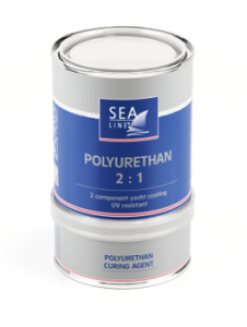 FARBA POLIURETANOWA SEALINE 2K BAZA + UTWARDZACZ BEŻOWA ECRU 0,75L