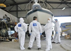 KOMBINEZON MALARSKI SEA-LINE/ŁÓDŹ/JACHTU/ŻAGLÓWKA