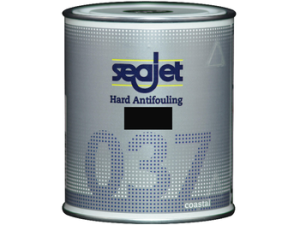 FARBA ANTYPOROSTOWA SEAJET 037 TWARDA CZARNA 0.75L