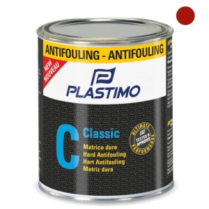 FARBA ANTYPOROSTOWA TWARDA PLASTIMO CLASSIC CZERWONY 0.75L