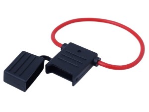 OPRAWA BEZPIECZNIKA MAXI, HERMETYCZNA, PRZEWÓD 30 CM, 1.8 MM KW