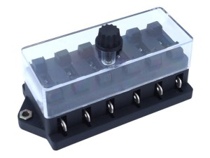 SKRZYNKA BEZPIECZNIKOWA CERAMICZNA, 6 GNIAZD