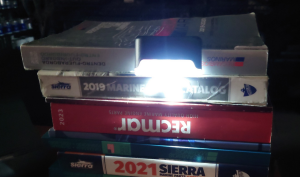 LAMPKA POMOSTOWA SOLARNA LED