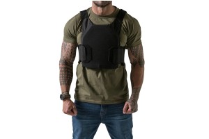 Kamizelka kuloodporna NIJ III cywilna – zestaw: 2 płyty balistyczne + plate carrier