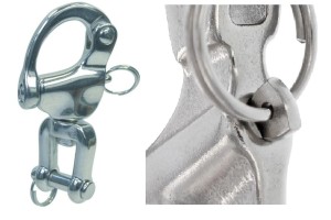 SZEKLA 8262FP ZATRZASKOWA Z BLOKADĄ SWORZNIA INOX A4 70MM 