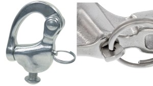 SZEKLA 8289FP ZATRZASKOWA ZE ŚRUBĄ I BLOKADĄ SWORZNIA INOX A4 M6