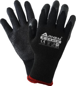 RĘKAWICE POWLEKANE LATEKSEM B-DRACO (ZESTAW 12 PAR) ROZMIAR   9 , 10  