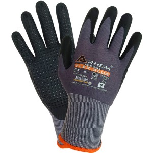 RĘKAWICE POWLEKANE NITRYLEM  EXPERT FLEX PLUS (ZESTAW 12 PAR) ROZMIAR 7 , 8 ,  9 , 10 , 11