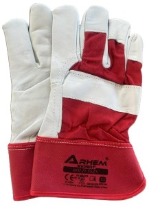 RĘKAWICE SKÓRZANE BOLD SKIN KOZIE (ZESTAW 12 PAR) 