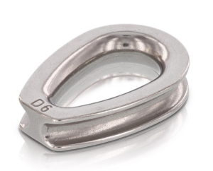 KAUSZA 8536 DO LINY HEAVY DUTY DUBELTOWA INOX A4 14 MM 