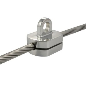 ZACISK 815001 STOPER DO LINY Z PRZELOTKĄ INOX A4 FI 8 MM