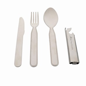 Niezbędnik turystyczny 5w1 JB-16 – stal nierdzewna z otwieraczem i pokrowcem