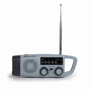 Przenośne Radio awaryjne solarne  z latarką, lampką LED i powerbankiem