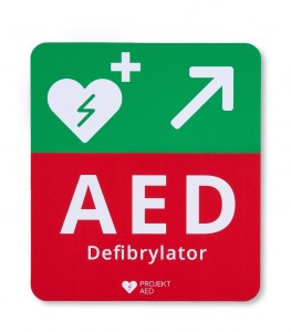 Tablica kierunkowa AED (TK-NE)