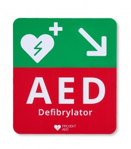 Tablica kierunkowa AED (TK-SE)