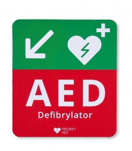 Tablica kierunkowa AED (TK-SW)