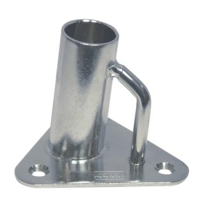  PODSTAWA 8632 GNIAZDO SŁUPKA RELINGU INOX A4 3° FI 25mm 