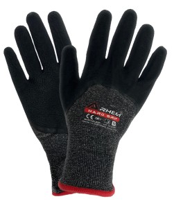 RĘKAWICE POWLEKANE LATEKSEM HARD GRIP (ZESTAW 12 PAR) ROZMIAR 8 ,  9 , 10 , 11   