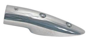 KOŃCÓWKA 8214 PODPORA RELINGU POLEROWANA INOX A4 8° 22 MM  