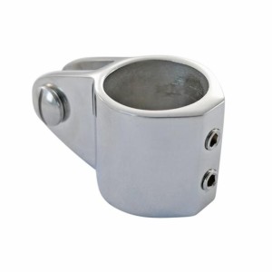 SUWAK OBEJMA RURY 814995 Z 2 ŚRUBAMI HEAVY DUTY ZADASZENIE BIMINI INOX A4 22 MM