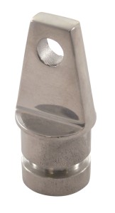 KOŃCÓWKA 8327  WBIJANA  FI WEW. 17mm INOX A4 DO RURY 20X1,5  