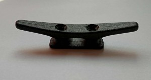 KNAGA PLASTIKOWA 60 MM ROGOWA PROD. WŁOCHY CZARNA