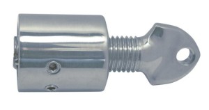 KIELISZEK 8665 REGULOWANY KOŃCÓWKA RURY ZADASZENIE BIMINI INOX A4 22 mm 