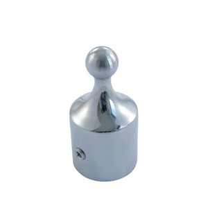  KIELISZEK 814985 ZAKOŃCZENIE RURY KULOWE KOŃĆÓWKA INOX A4 FI 25    