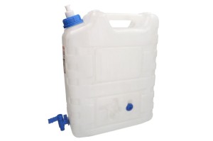 KANISTER NA WODĘ 20 L Z DOZOWNIKIEM MYDŁA PLASTIKOWY