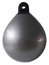 HGY52 ODBIJACZ KULISTY 45x62 POMPOWANY SZARY