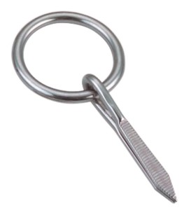 KÓŁKO POMOSTOWE 8270 Z GWOŹDZIEM PAZURKOWYM INOX A4 3X25X35