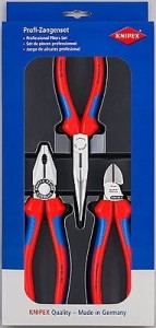 KNIPEX 002011 ZESTAW SZCZYPIEC TNĄCE KOMBINERKI