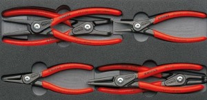 KNIPEX 002001V02 ZESTAW SZCZYPIEC SEGERA DO PIERŚCIENI OSADCZYCH