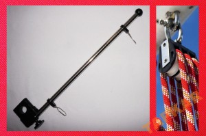 FLAGSZTOK NA RELING 22 i 25 MM NIERDZEWNY A2 FLAGA