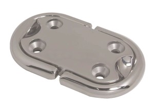 814662 UCHO UCHWYT PODŁOGOWY PODWÓJNY DENNY NIERDZEWNY A4