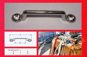 PRZELOTKA NA TAŚMĘ 40MM NIERDZEWNA BIMINI PŁASKA