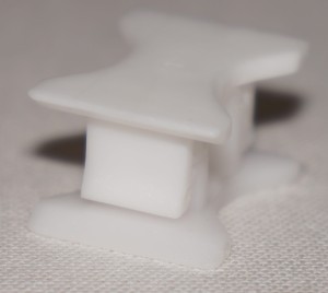 ZNACZNIK ŁAŃCUCHA KOTWICZNEGO 6 MM PLASTIKOWY BIAŁY